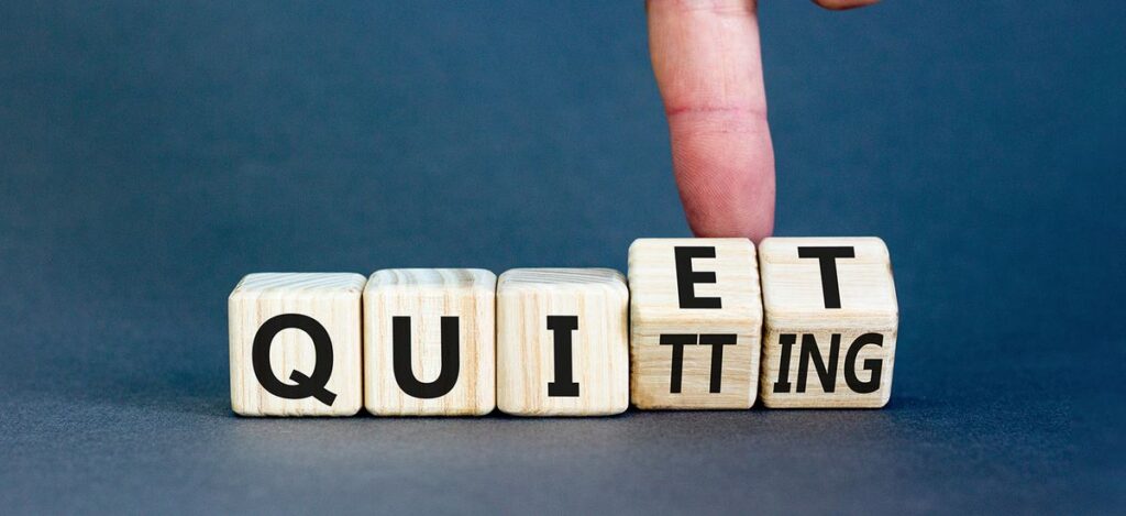 le quiet quitting ou démission silencieuse